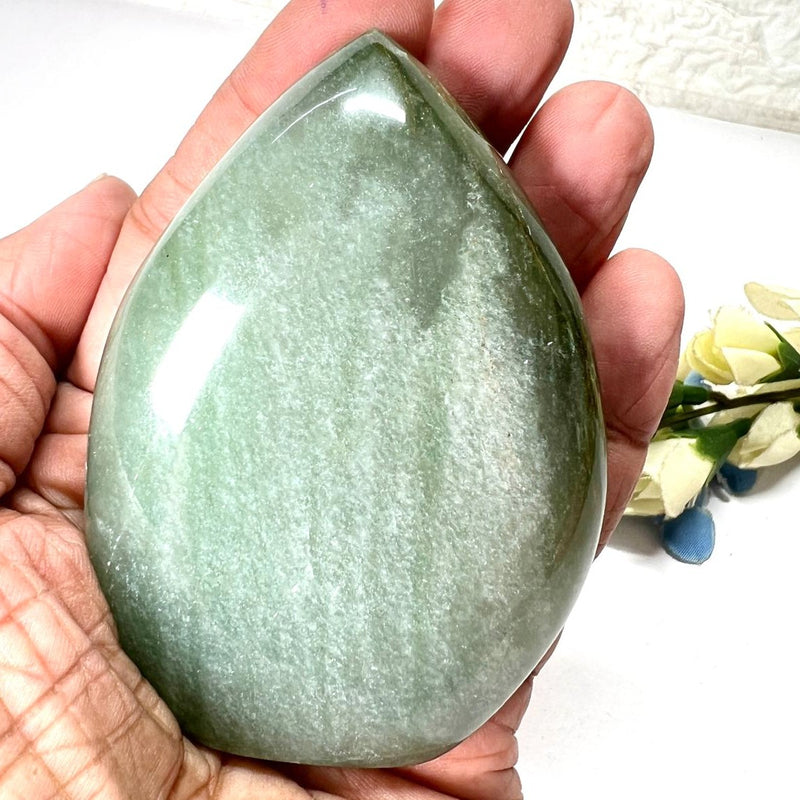 Green Aventurine Flames (Luck and Abundance)