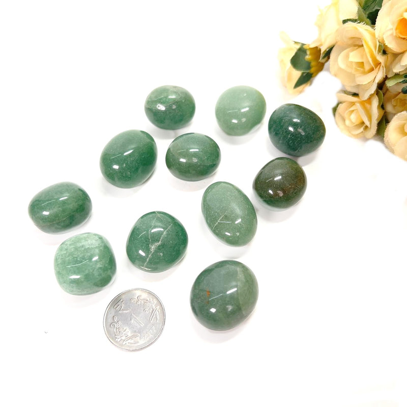 Green Aventurine Tumble (Luck and Abundance)