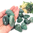 Green Aventurine Jumbo Tumbles from Brazil  (Luck and Abundance)