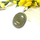 Green Aventurine Premium Pendants in Silver (Luck & Opportunities)