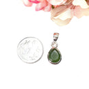Green Aventurine Small Pendants in Silver (Luck & Abundance)