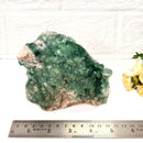 Green Fluorite Clusters on Chalcedony(Focus & Decision Making)
