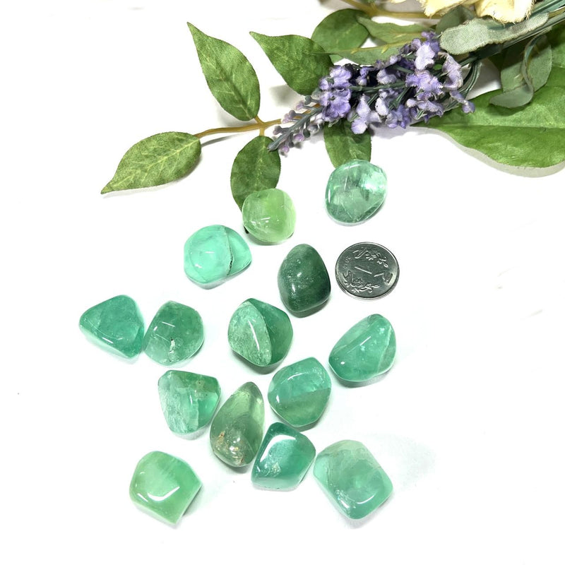 Green Fluorite Tumble (Heart-based Growth and Healing)