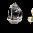 Green Phantom Quartz Free Form with Chlorite