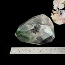Green Phantom Quartz Free Form with Chlorite
