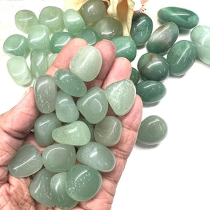 Green Aventurine Tumble (Luck and Abundance)
