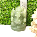 Green Aventurine Ganesha (Luck and Opportunity)