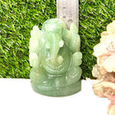 Green Aventurine Ganesha (Luck and Opportunity)
