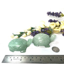 Turtle in Green Aventurine (Prosperity)