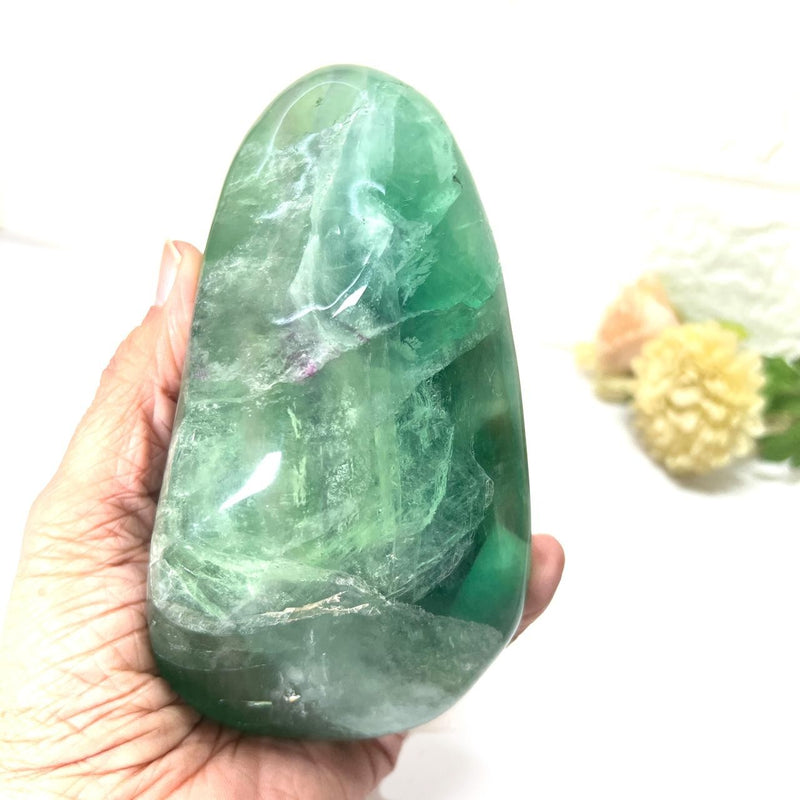 Green Fluorite Free forms (Focused Energy)