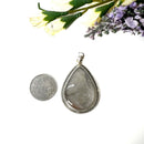 Grey Moonstone Premium Pendants in Silver