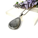 Grey Moonstone Premium Pendants in Silver