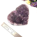 Amethyst Cluster in Heart Shape (Spirituality and Wisdom)