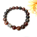 Hessonite Round Bead Bracelet (Creativity and Confidence)