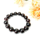 Hessonite Round Bead Bracelet (Creativity and Confidence)