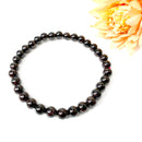 Hessonite Round Bead Bracelet (Creativity and Confidence)