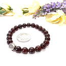 Hessonite Round Bead Bracelet (Creativity and Confidence)
