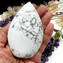 Howlite Flames (Calms Anger and Anxiety)