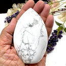 Howlite Flames (Calms Anger and Anxiety)