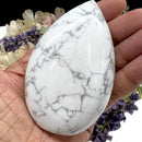 Howlite Flames (Calms Anger and Anxiety)