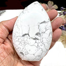 Howlite Flames (Calms Anger and Anxiety)