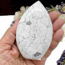 Howlite Flames (Calms Anger and Anxiety)