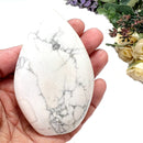 Howlite Flames (Calms Anger and Anxiety)