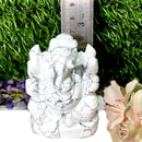 Howlite Ganesha (Reduce anger and irritation)