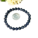 Iolite Round Bead Bracelet