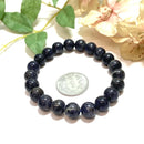 Iolite Round Bead Bracelet