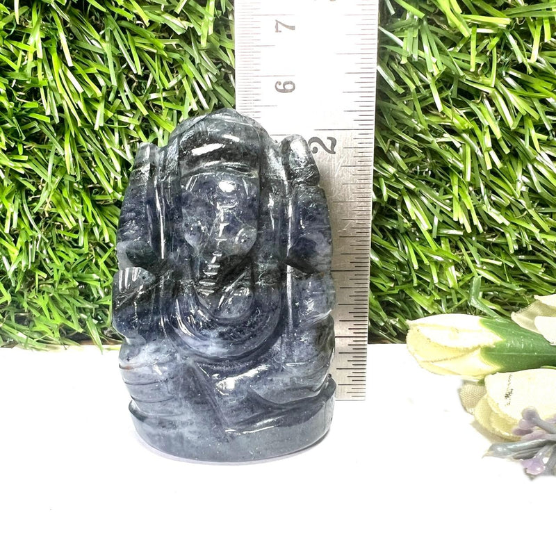 Iolite Ganesha (Clairvoyance)