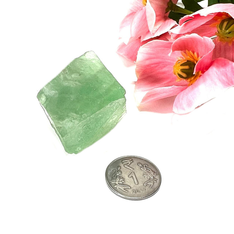 Natural Fluorite Octahedrons (Blue, Purple and Green)