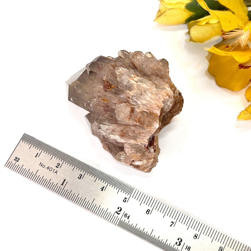 Natural Kundalini Citrine Points / Clusters from Congo
