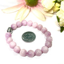 Kunzite Round Bead Bracelet (Emotional Healing)