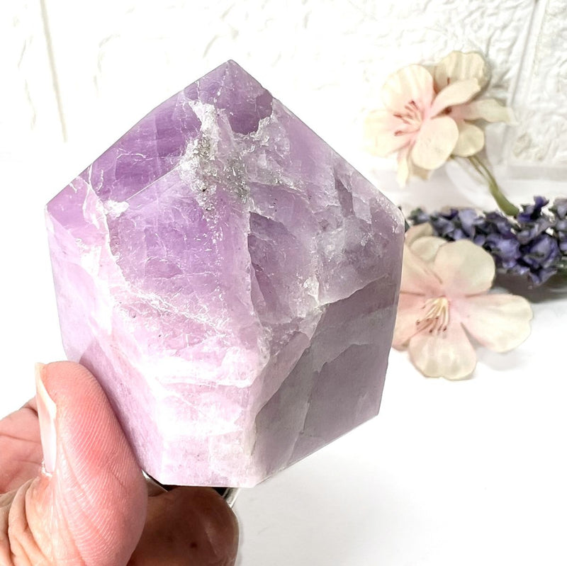 Kunzite Freeform Towers  (Emotional Healing & Divine Love)