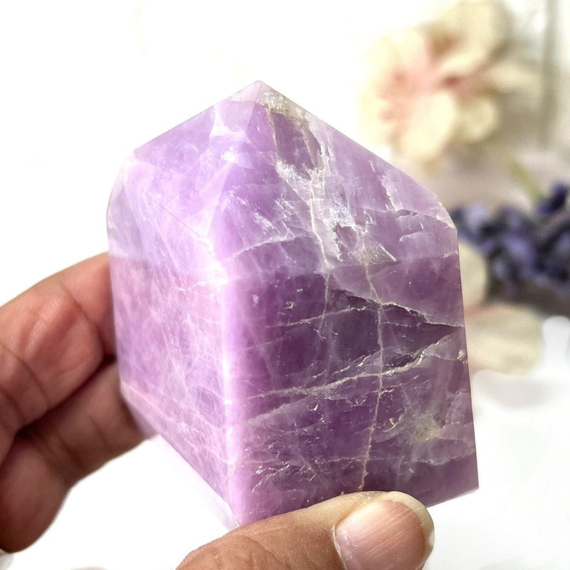 Kunzite Freeform Towers  (Emotional Healing & Divine Love)