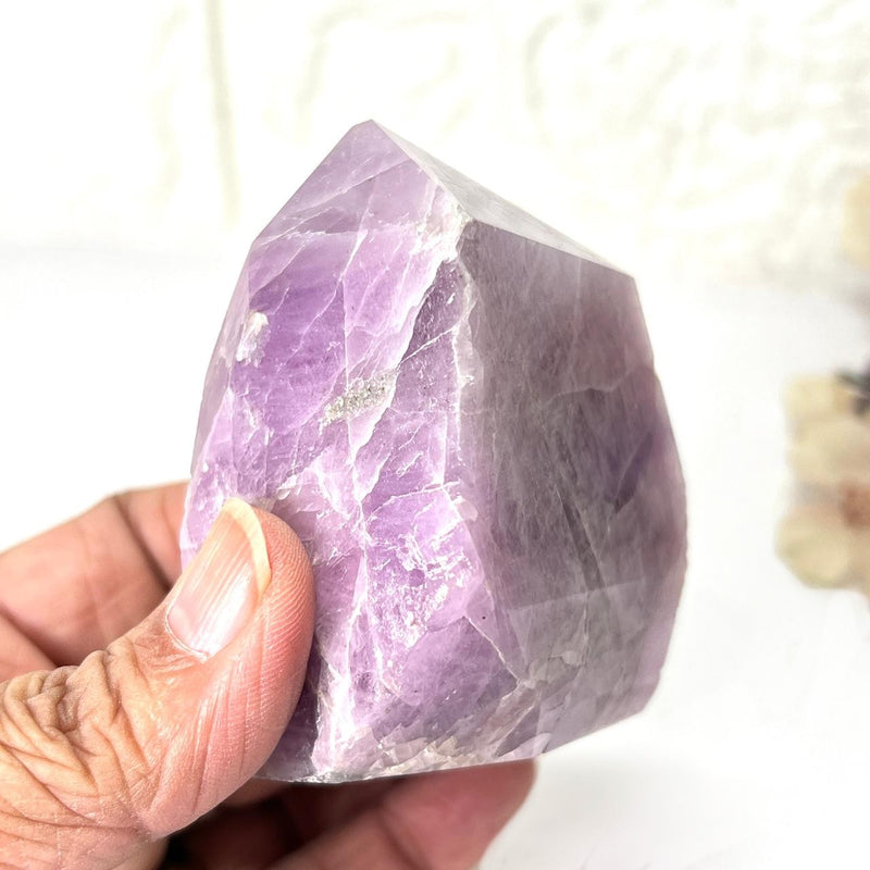 Kunzite Freeform Towers  (Emotional Healing & Divine Love)