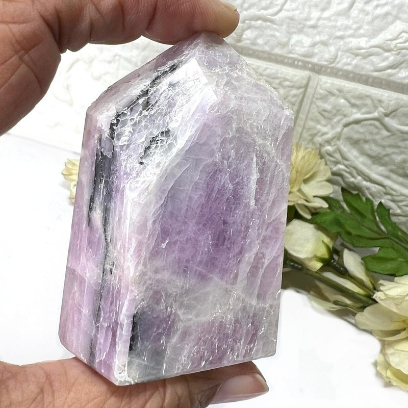 Kunzite Freeform Towers  (Emotional Healing & Divine Love)