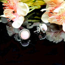 Kunzite Earrings in Silver