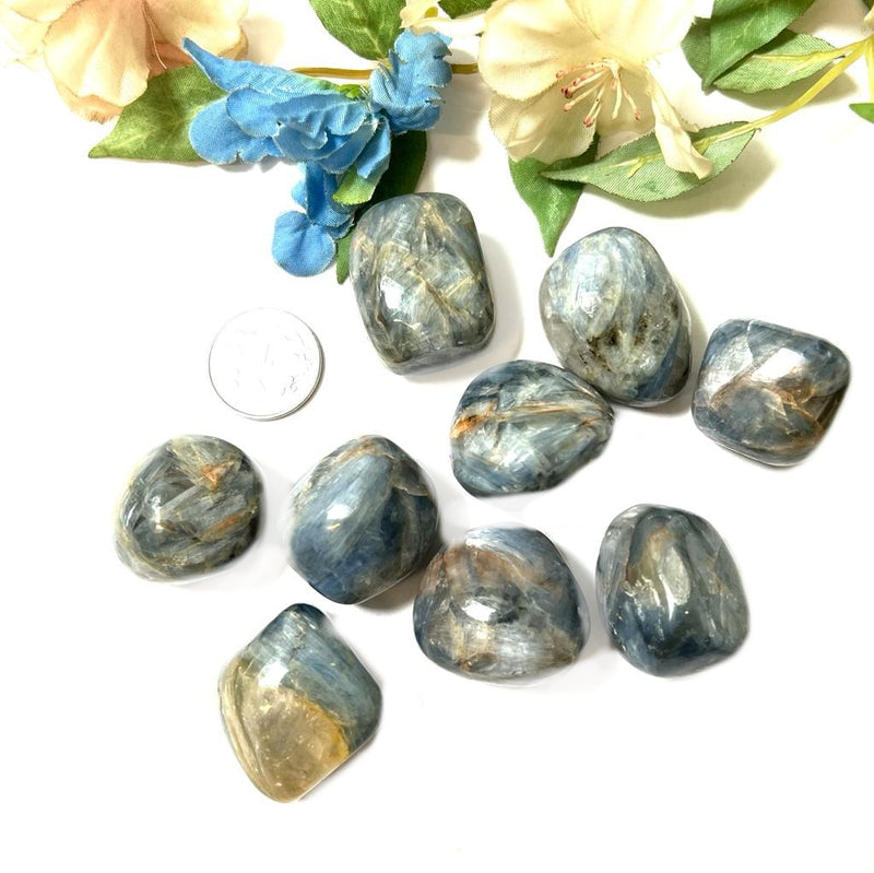 Blue Kyanite Tumble (Communication and Psychic Gifts)