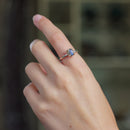 Labradorite Adjustable Ring in Silver