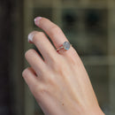 Labradorite Adjustable Ring in Silver