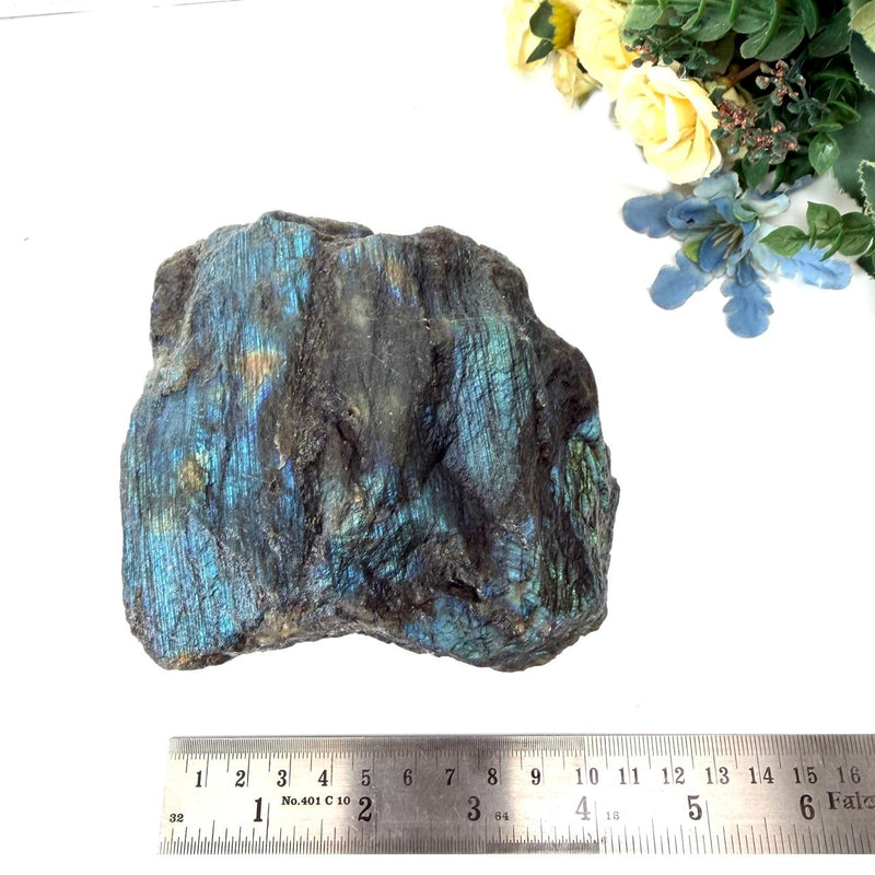 Labradorite AAA Rough with Blue Fire (Mysticism & Intuition)