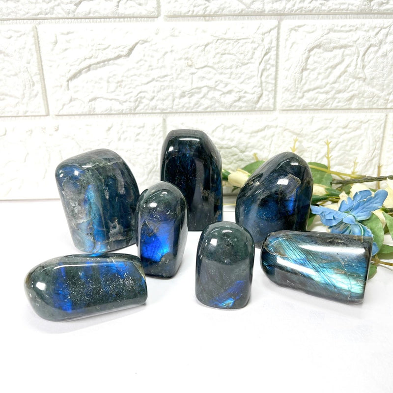 Labradorite AAA Quality Free Forms with Blue Fire or Labradorescence (Intuition)