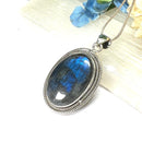 Labradorite Premium Collection Pendants In Silver