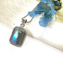Labradorite Premium Collection Pendants In Silver