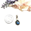 Labradorite Small Pendant in silver