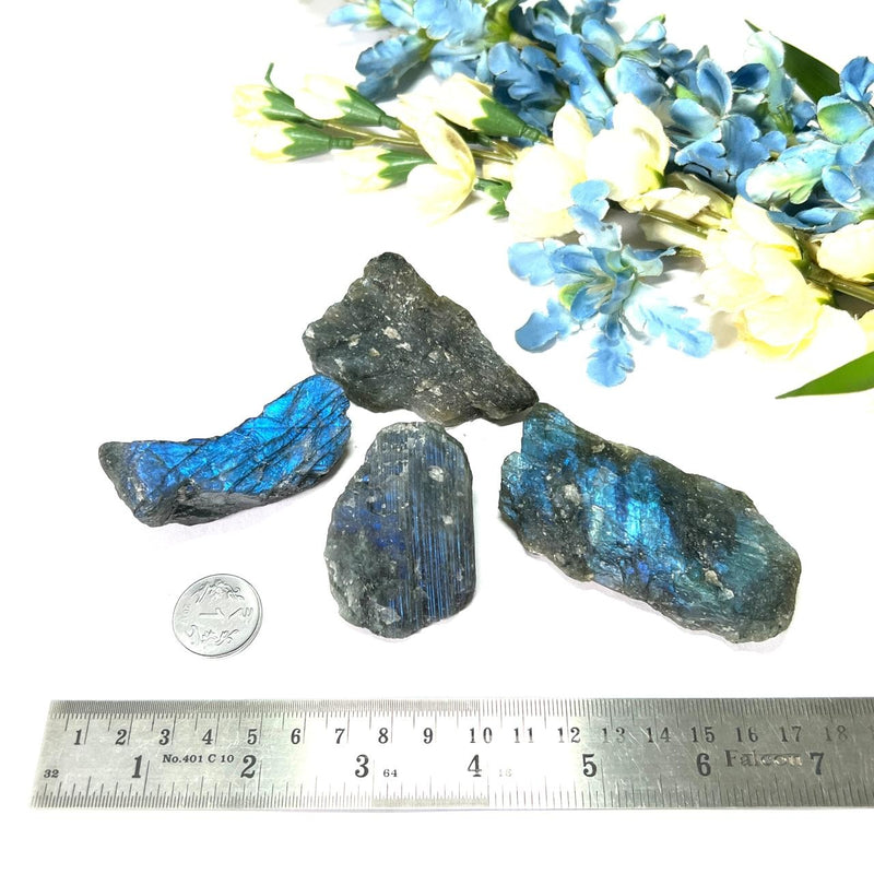 Labradorite AAA Rough with Blue Fire (Mysticism & Intuition)