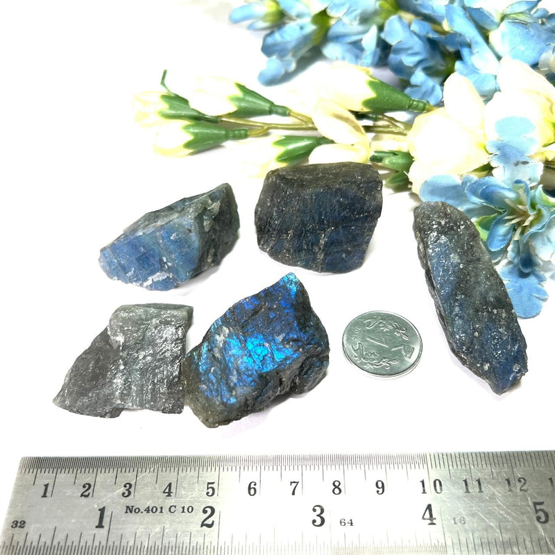 Labradorite AAA Rough with Blue Fire (Mysticism & Intuition)