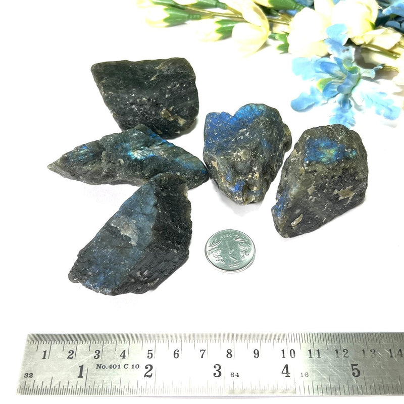 Labradorite AAA Rough with Blue Fire (Mysticism & Intuition)